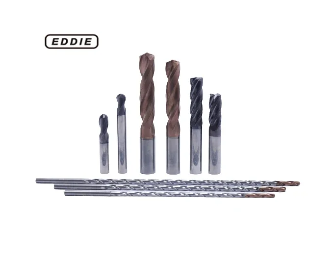 EDDIE Carbide Insert Cutting Tools 4 Flutes Square End mill CNC Machine  Milling Cutter with good application