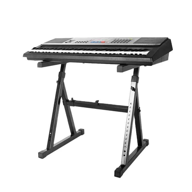 

Digital Piano Keyboard Stand - Stable Heavy Duty Z Design, Width Height Adjustable Electric Piano Table Stands for 49/61/76/88 K