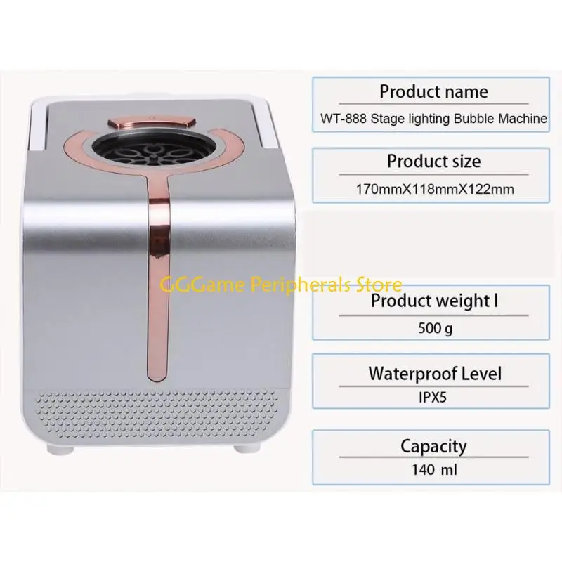 

U55B Детский нагнетатель пузырей большой емкости для свадебных торжеств по случаю дня рождения