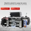 13500LBS /12000LBS 電動ウインチ 12 V/24 V クレーン合成ロープウインチリモコン付きトラック RV ATV UTV トレーラーウインチ 5