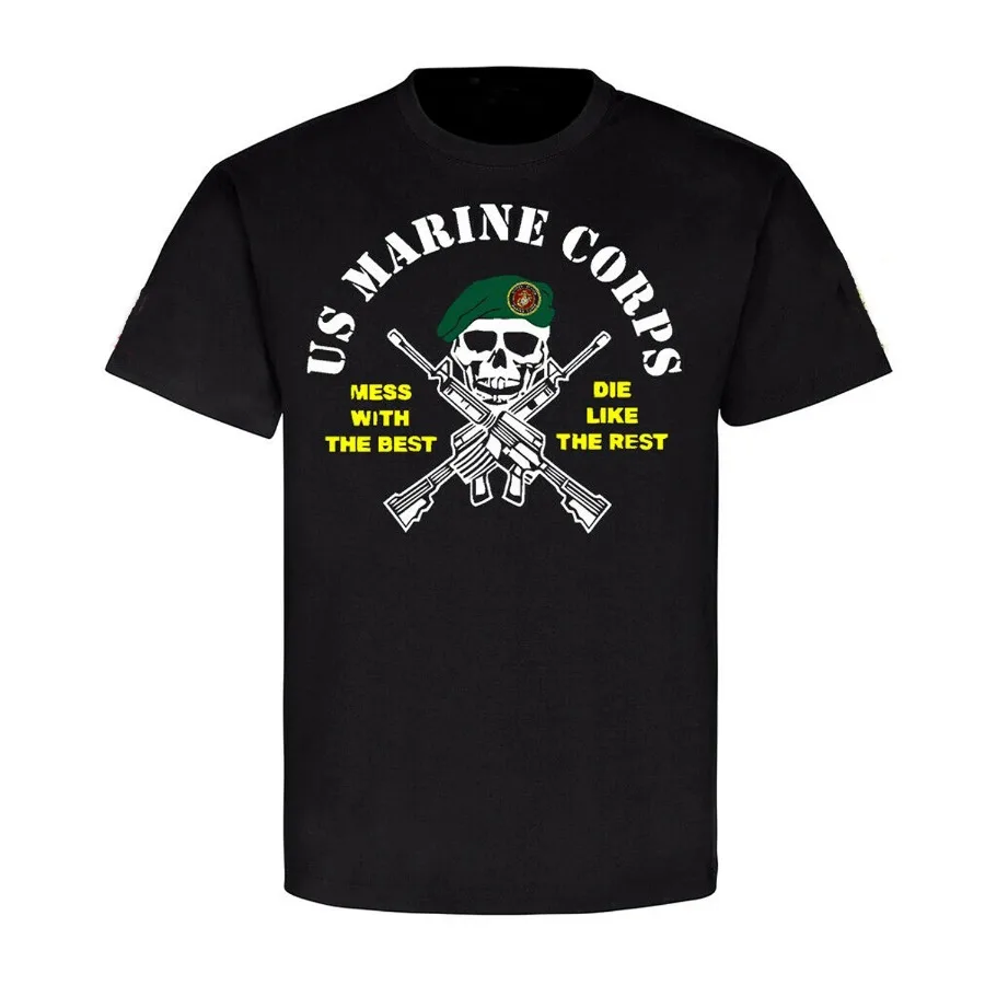 US Marine Corps Military Army Special Troop unit T-Shirt. Summer Cotton O-Neck Short Sleeve Mens T Shirt New S-3XL