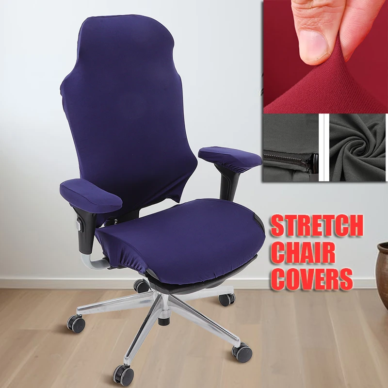 

E-sports Chair Protective Cover Gamer Covers for Gaming Chairs Back Rest Stretchable Removable Armrest Computer Slipcovers
