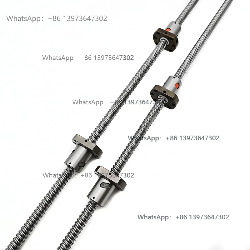 12mm Diameter Bi-directional Rolled Thread Ball Lead Screw 1204 1204 Left and Right Hand Threaded Rod 600mm Length