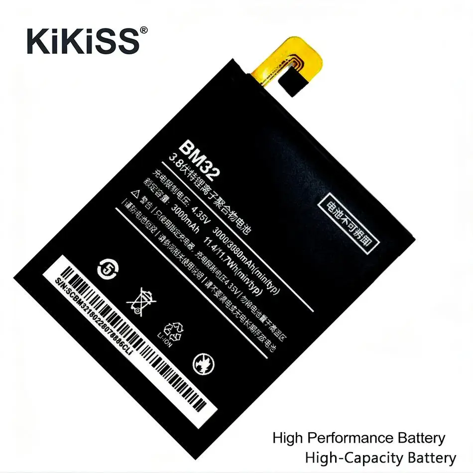 

Аккумулятор для мобильного телефона 3000 мАч для Xiaomi MI 4 M4 Mi4 Safe BM32