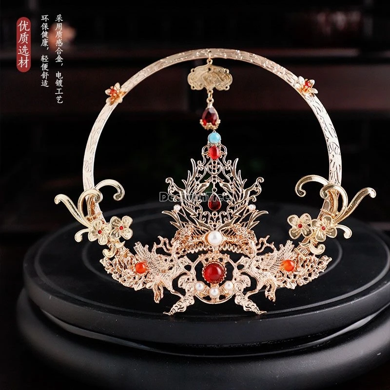 2024 fee dunhuang fei tian hanfu tiara klassieke sierlijke waardige hoofddeksels Chinese stijl prachtige veelzijdige hanfu accessoire