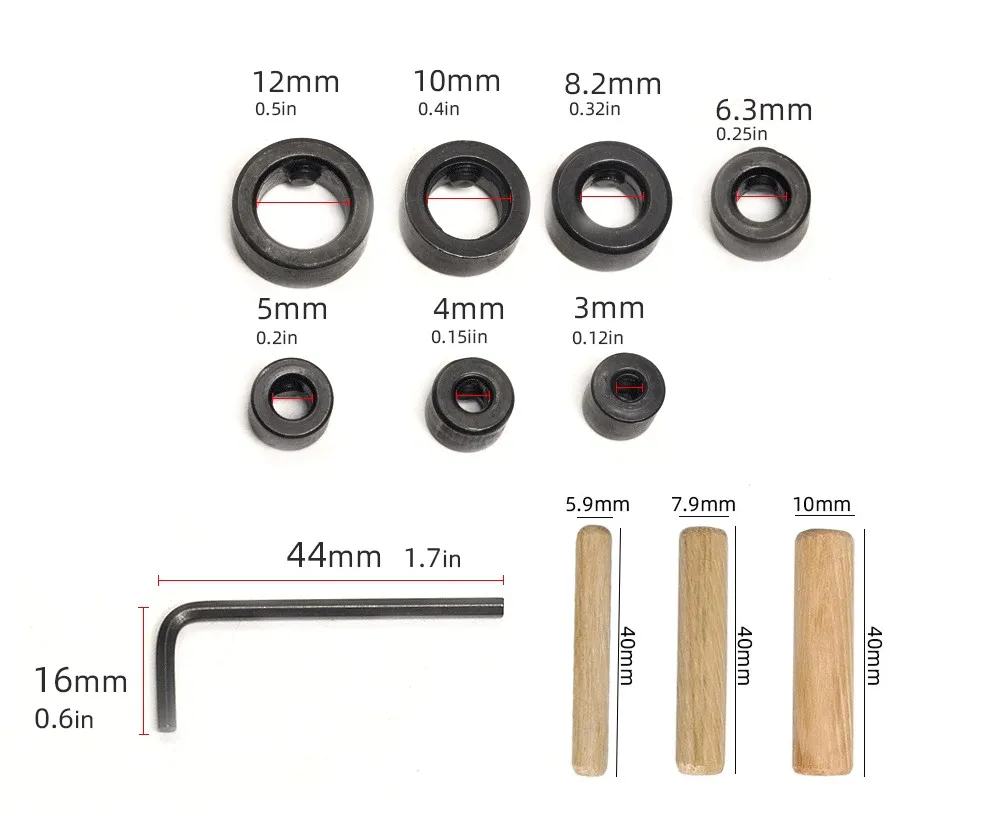 Precision Dowelling Jig Drill Guide Locator Woodworking Tool For Cabinet Making Furniture Assembly Accurate Hole Puncher