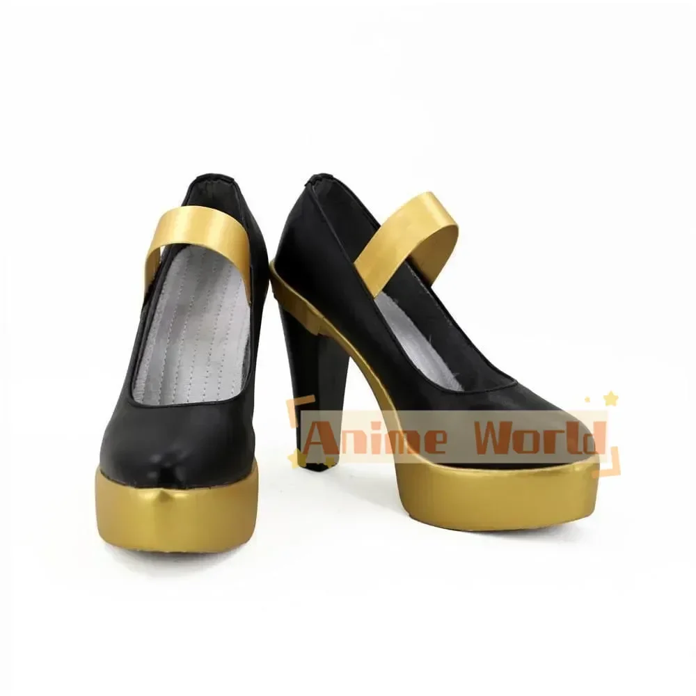 La volpe a nove code Ahri K/Da Skin Cosplay scarpe stivali puntelli per feste di carnevale di Halloween su misura