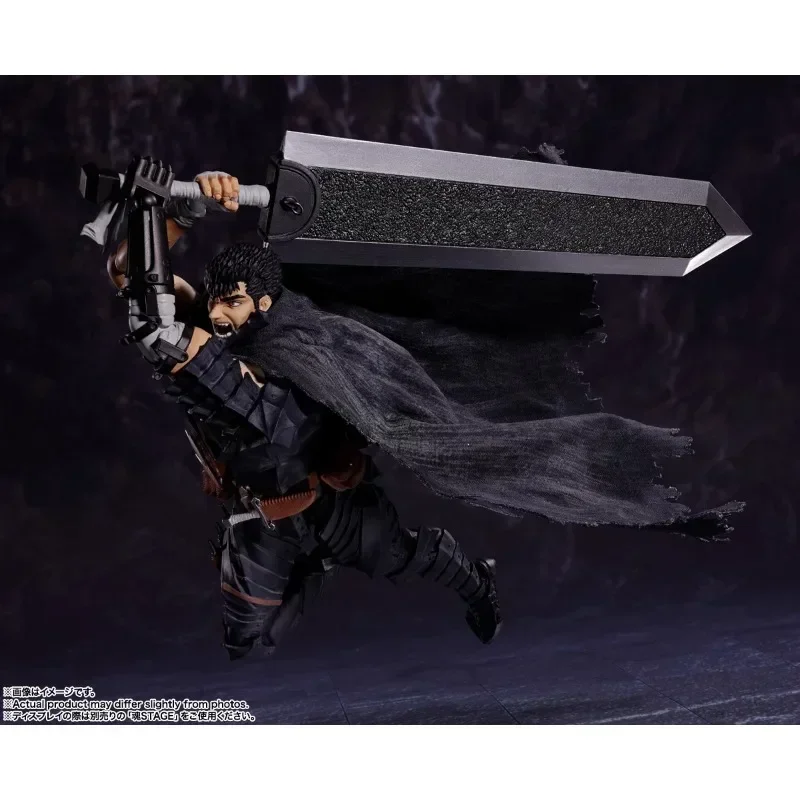 Em estoque original bandai s.h. figuarts shf berserker guts figura de ação brinquedos coleção modelo presente