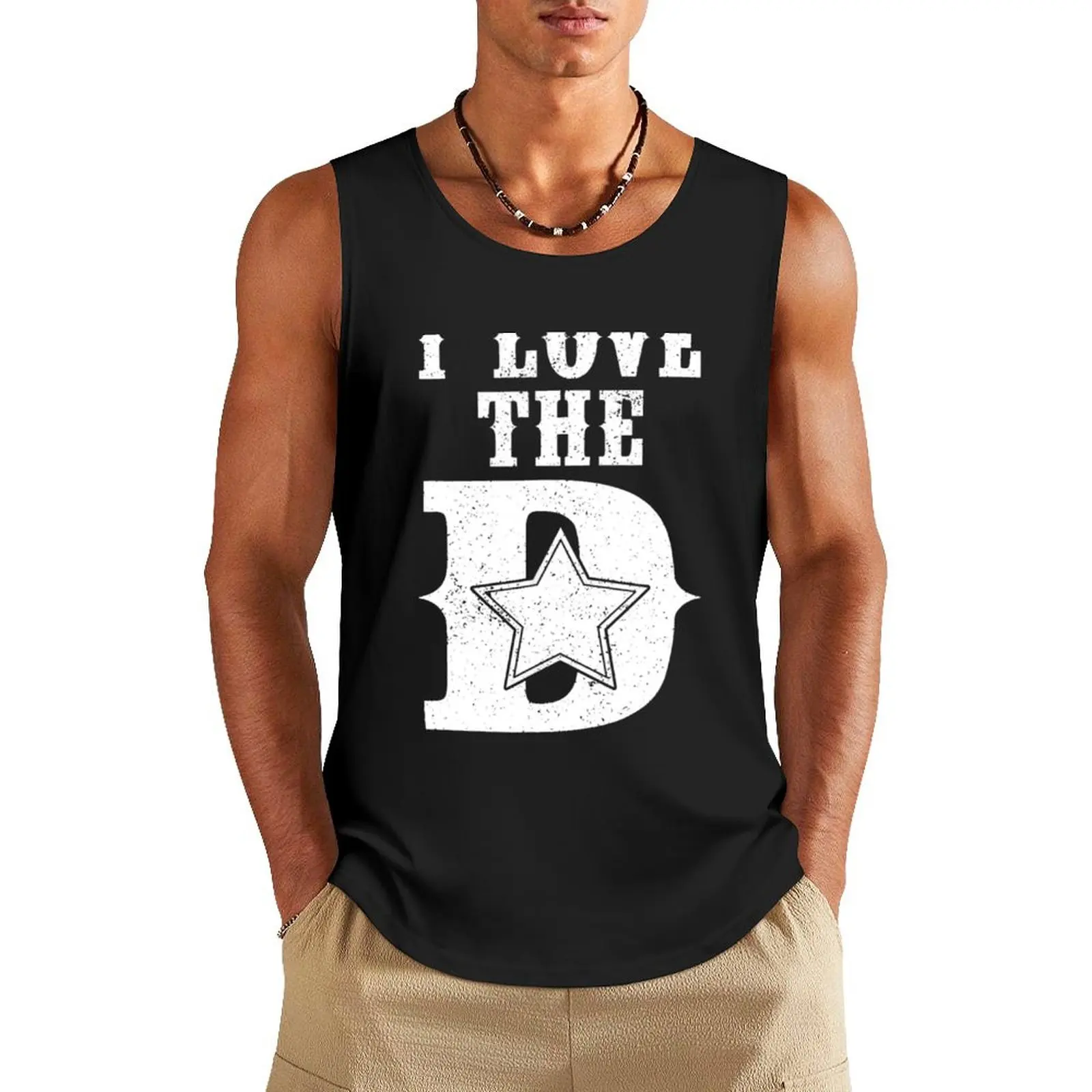 

I love The Dallas Tank Top Men's clothing mens clothing anime top t-shirt Men's