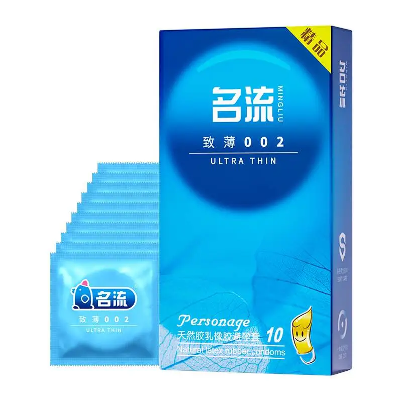 Mingliu Condoms Ultra Thin Natural Latex Penis Sleeve Safer Contraception Toys For Men Adult Sex Product 18+