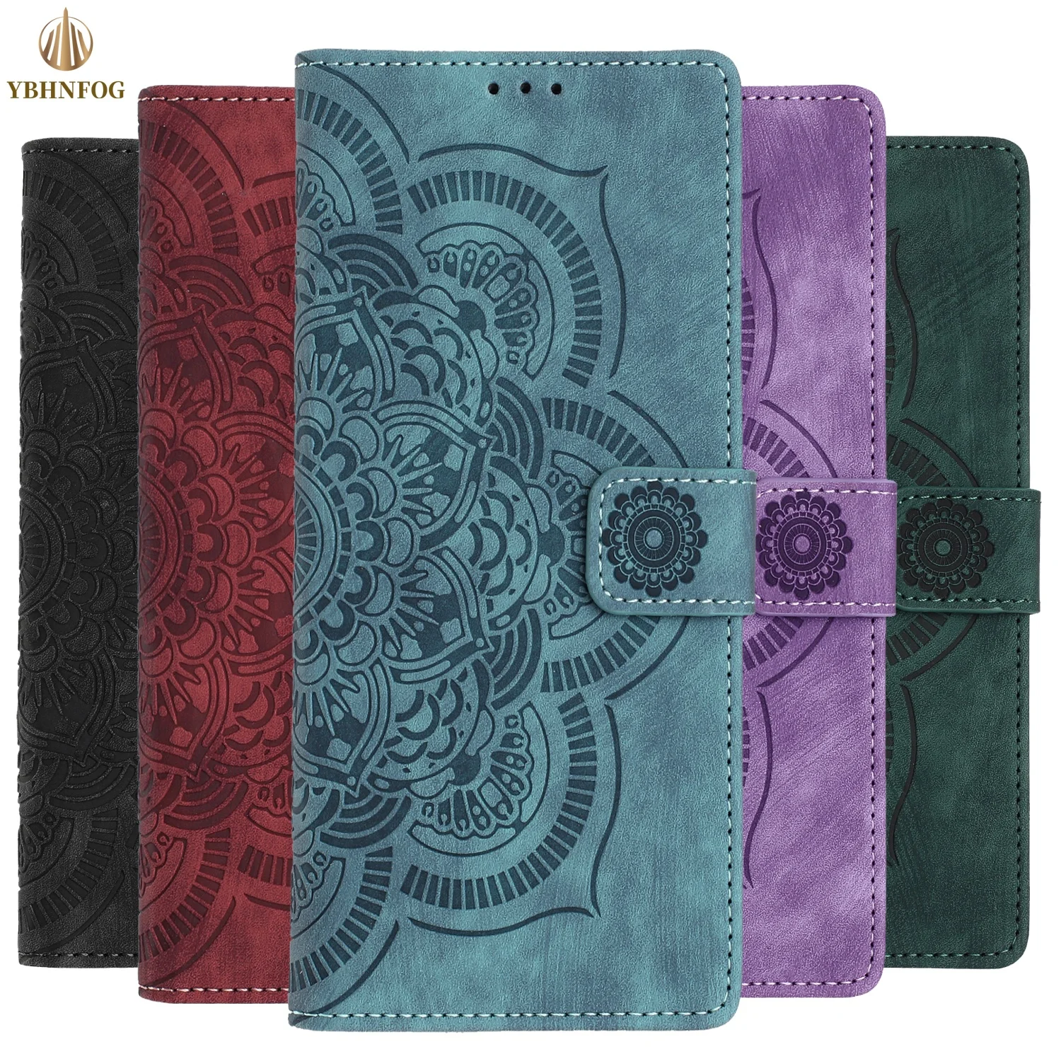 เคสหนังแบบพลิกสำหรับ Xiaomi POCO X5 X6 X7 M6 M7 Pro พร้อมช่องใส่บัตร กระเป๋าสตางค์ ที่ตั้งโทรศัพท์ สำหรับ Xiaomi 13T 14T Pro