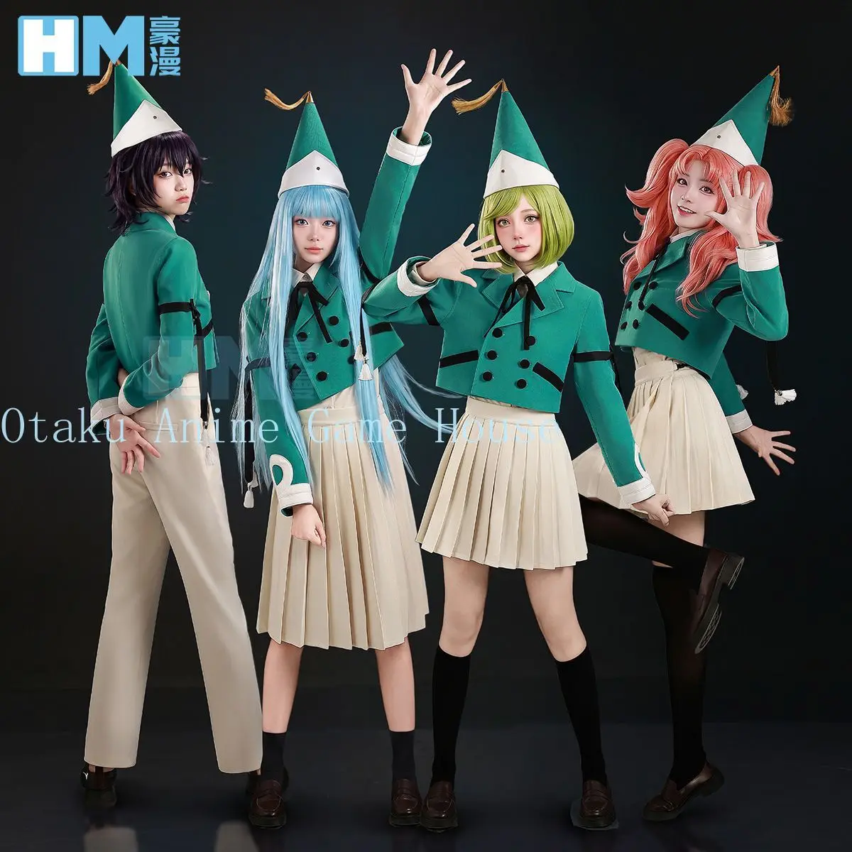 Witch Hat Atelier Coco Agott Tetia Richeh Cosplay Costume Anime Outfit Skirt Role Play Uniform Comic Con Prop Halloween Gift