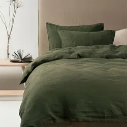 100% Pure Linen Bedding Set, 200x200 Double King Queen Size Duvet Cover, 2 People 220x240, Nordic Bed Cover, 150 Quilt Cover 135