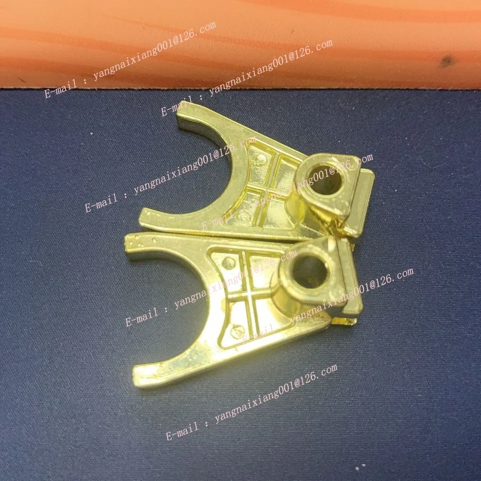 1pc A65 Copper Fork 3#4# Taiwan Vertical Turret Milling Machine Parts Brake Gear Seat, High/low Speed Fast/slow Gear Copper Fork