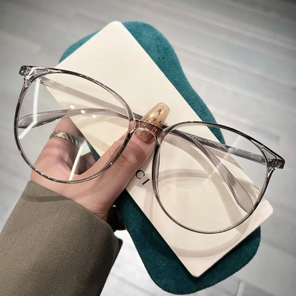 

New Matte Reading Glasses Retro Fashion Anti Blue Light Glasses Women Men Eye Glass Frame Large Frame Glasses