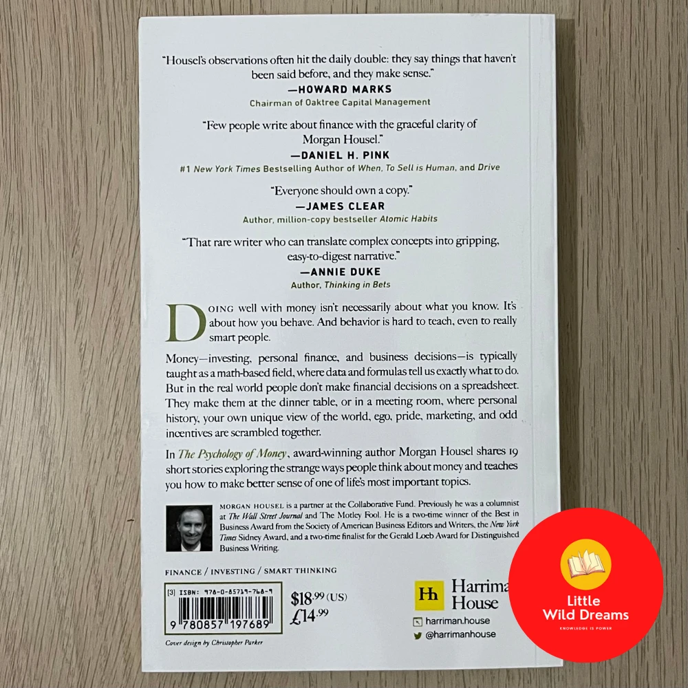 النسخة الإنجليزية مورغان هاوسيل - علم نفس المال ليبروس ليفروس #3