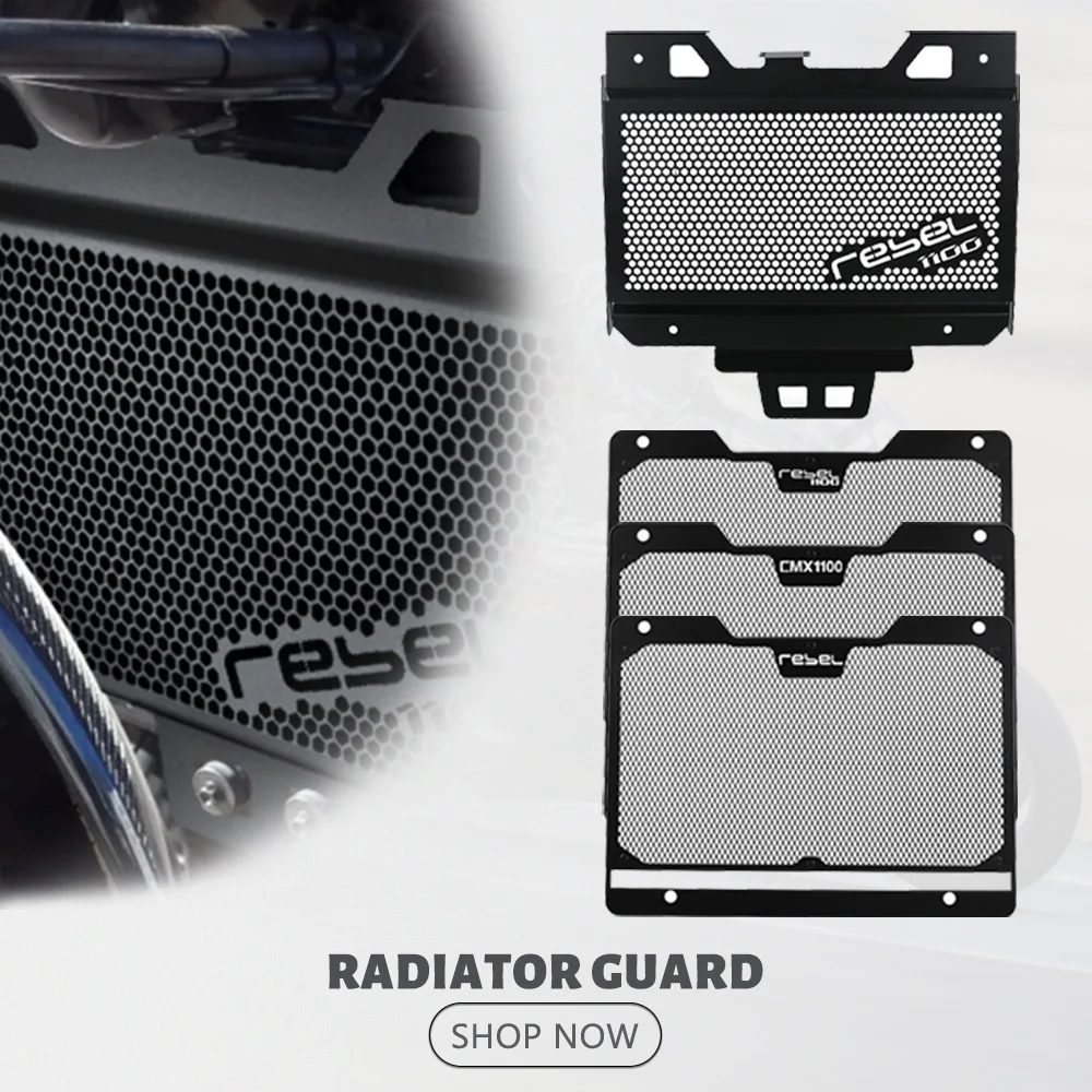 

For Honda CMX1100 Rebel Rebel 1100 DCT 2021-2025 2024 2023 Radiator Gille Guard Protector Cover Motorcycle Accessory Aluminium