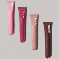 Rhode Cinnamon Roll Lip Gloss Jelly Bean Lip Plump Moisturizing Lip Balm Birthday Gift Lip Essence Gel Lipstick Mirror Lip Care