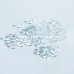 1000 Cái/lốc Đường Kính 1/2/2.5/3/3.5/4/4.5/5Mm Độ Chính Xác Cao Kính Antiboiling Sốc Đính Hạt Bắn Chống Bóng Cho Phòng Thí Nghiệm Chất Lỏng Làm Nóng