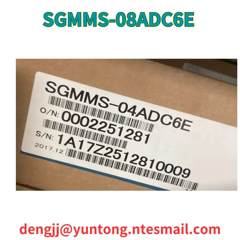 New SGMMS-08ADC6E motor fast delivery