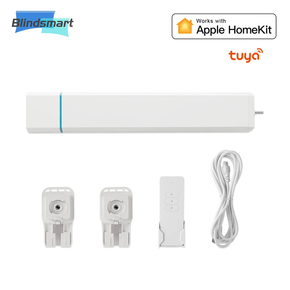 Zemismart Tuya Homekit Wifi Curtain Motor Work with HomePod Mini Siri Yandex Alice Voice Control Smart Home System