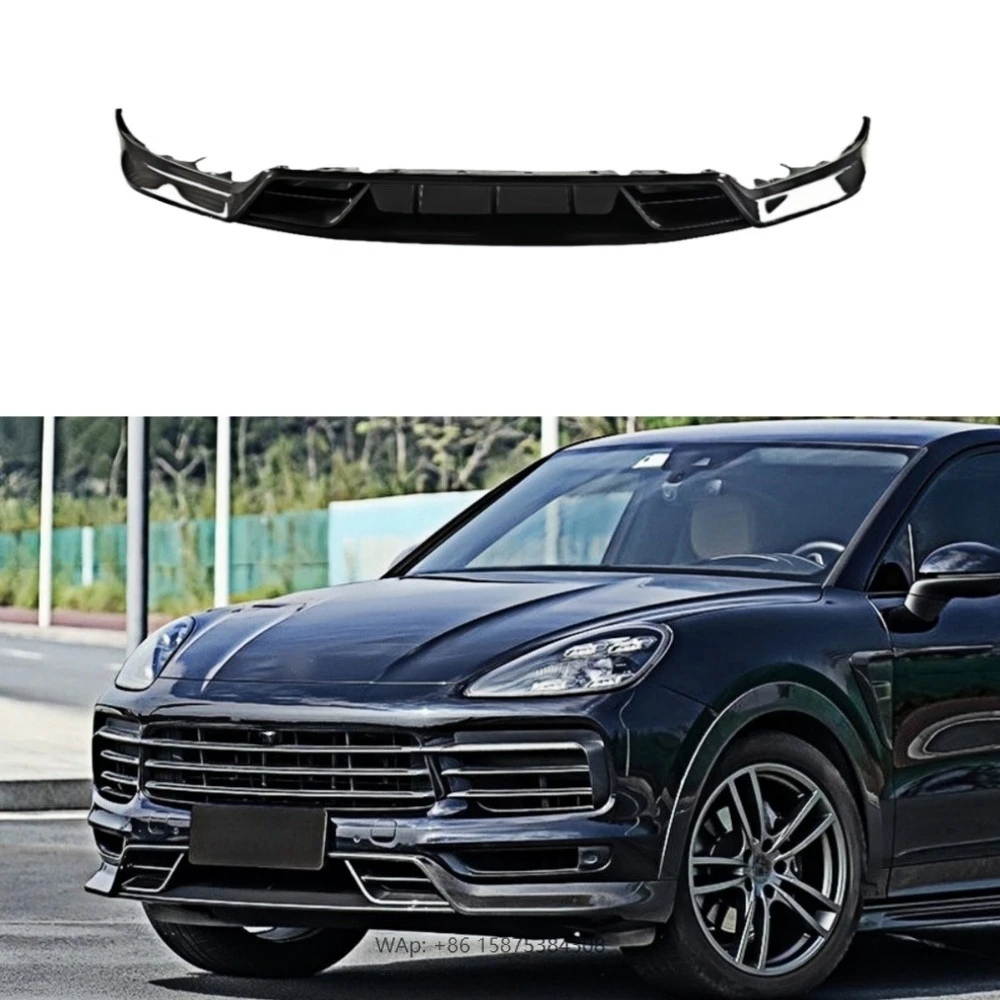 

For Modified PK Style High-quality Dry Carbon Fiber Front Lip Splitter Suitable for