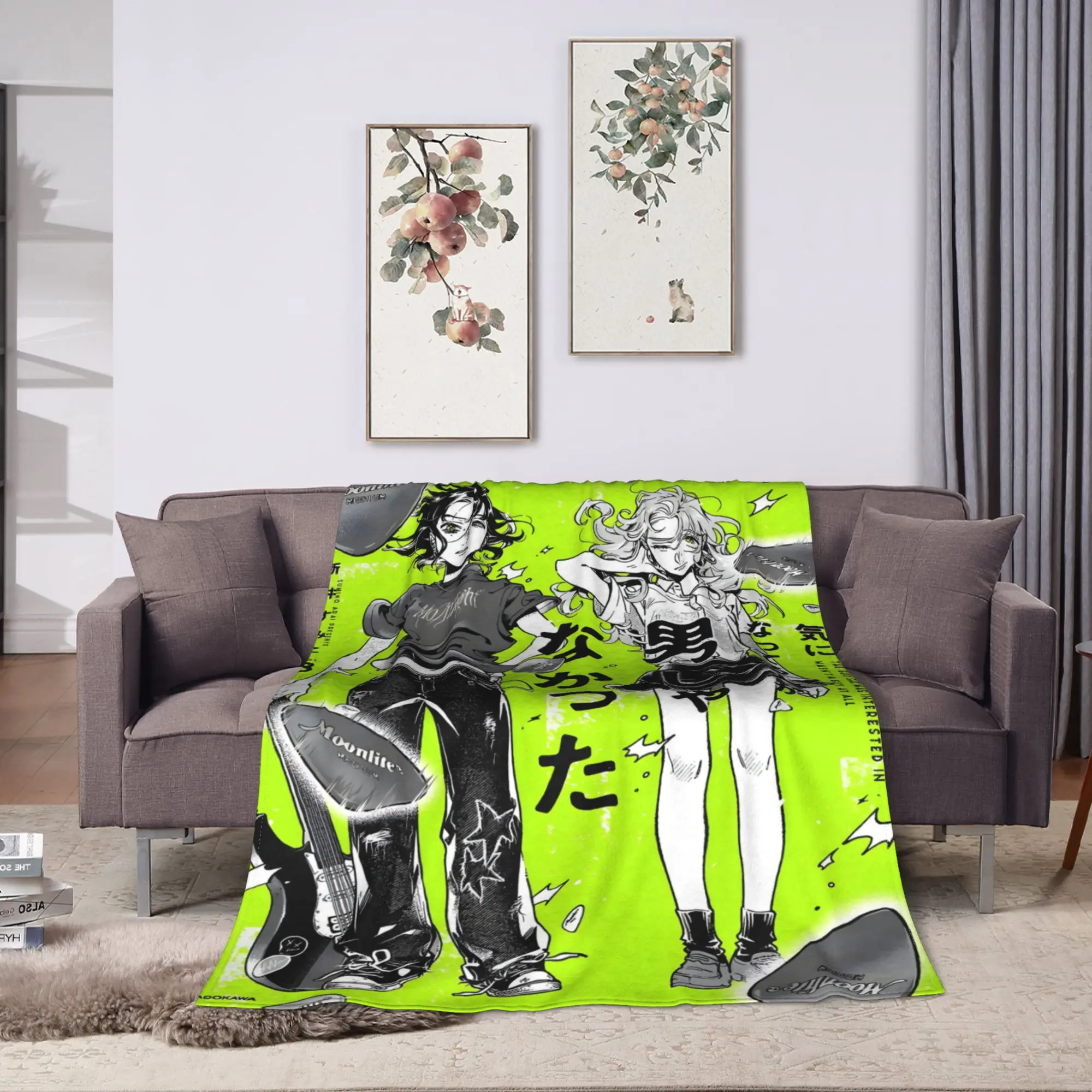 The Guy She Was Interested in Wasn't a Guy at All Blanket Quality Soft Warm  Throw Blanket Winter Picnic Home Decor Bedspread