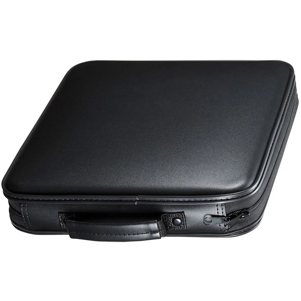 

160 Discs CD Bag DVD Box Large Capacity Storage Organizer for Business Trip Carrying Music PP Case Sleeve Holder