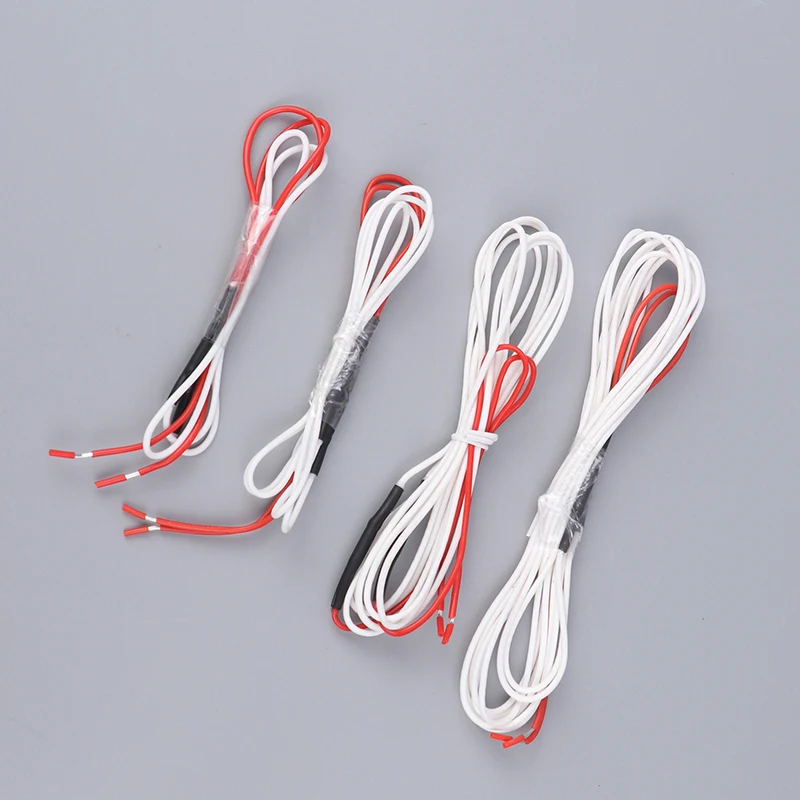 12V Silicone Rubber Low-voltage Heating Wire With Cold Wire Do Joint For Car Seats/Electric Blankets/Heating Pads/Floor Mat