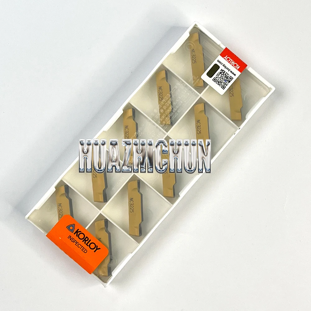 HUAZHICHUN  KGMN 800-08-T NC3225 CNC Holder Grooving Tool Carbide Inserts