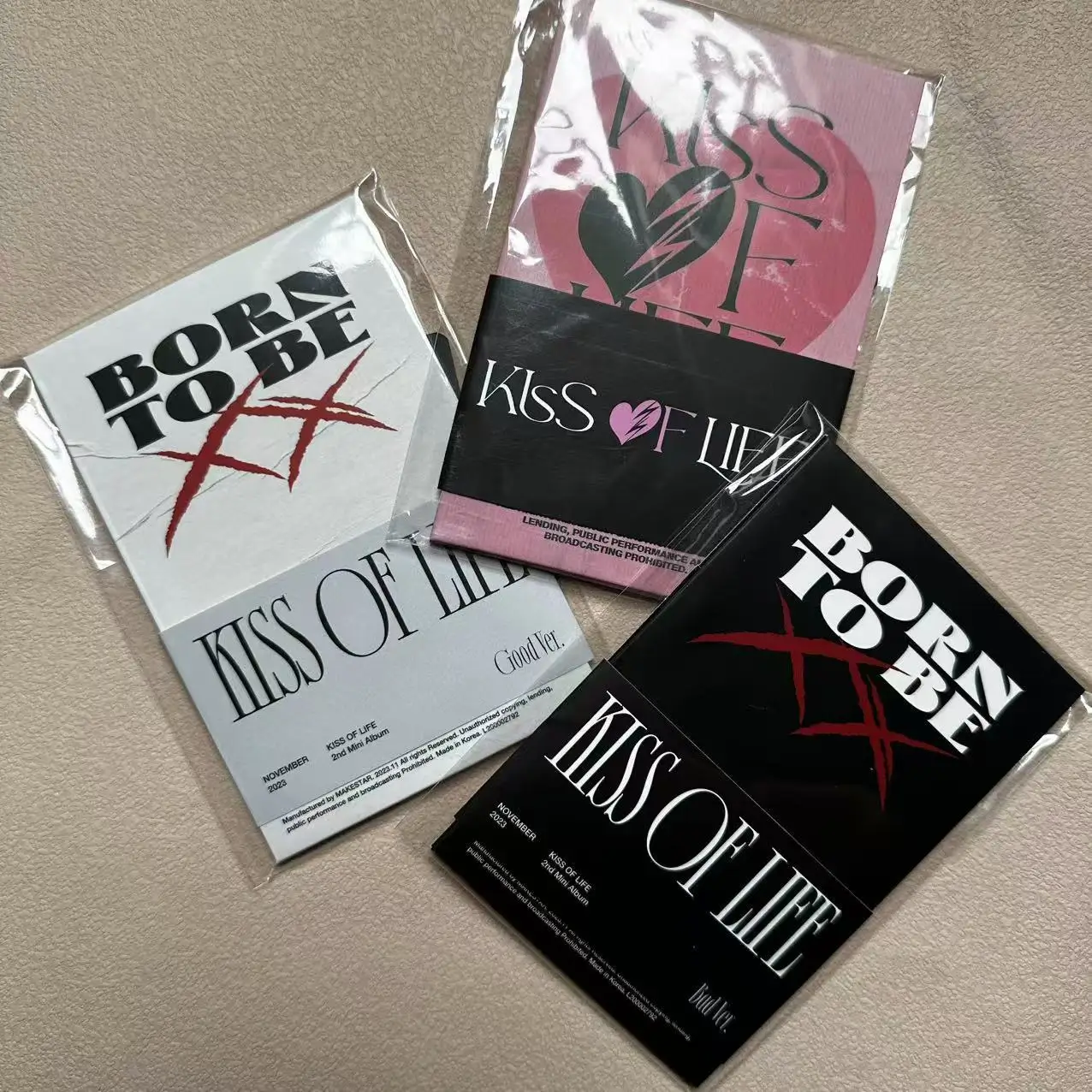 KPOP KISS OF LIFE Mini Album Photo Card JULIE NATTY BELLE HANEUL Fans Collection Gift