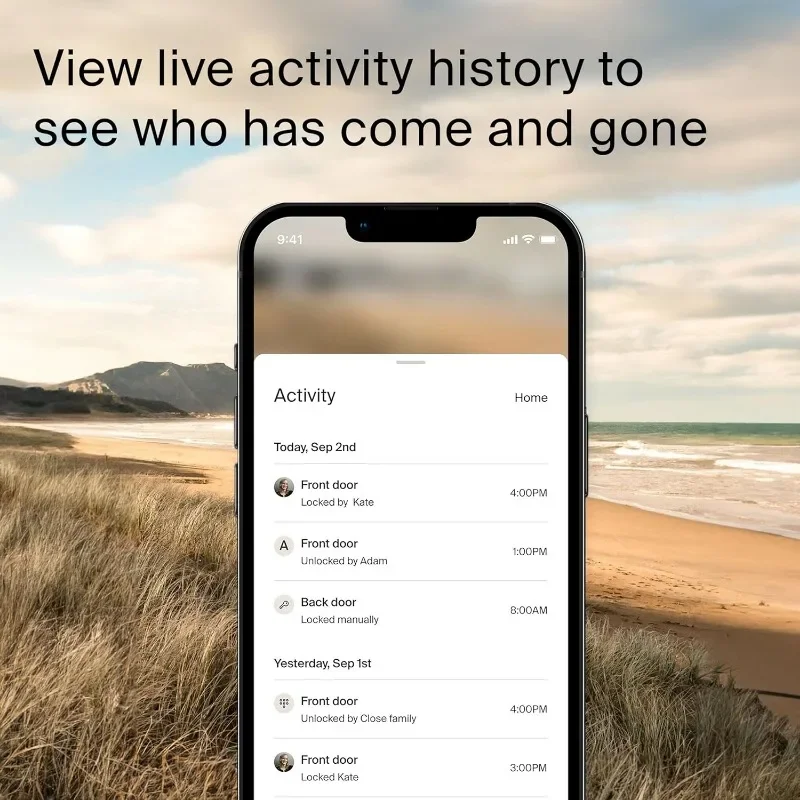 Controllo di accesso senza chiave da remoto da qualsiasi luogo-resistente alle intemperie-funziona con iOS, Android, Alexa, Google Home
