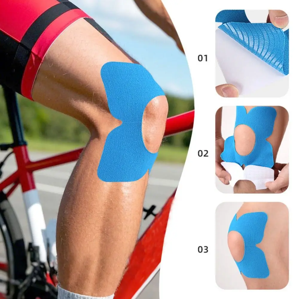 

Waterproof Knee Muscle Paste Breathable Elastic Knee Tape Stable Support Prevents Knee Strain Adhesive Athletic Tape