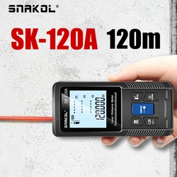 Snakol-レーザー距離計,巻尺,デジタル距離計,定規ツール,40m, 50m, 70m, 100m, 120m