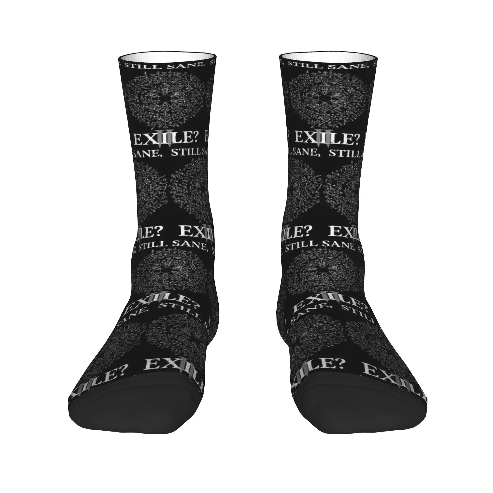 جميع المواسم مسار المنفى 2 لا تزال ساين المنفى الجوارب Harajuku جوارب فائقة النعومة الرياضة الأوسط جوارب أنبوبية لينة للرجال والنساء