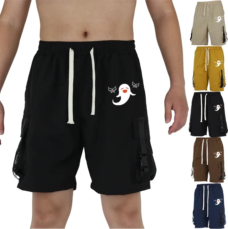 

Latest Arrival Men's Printed Cargo Shorts Relaxed Quick-Dry Material Multi-Pocket Design Casual Outdoor Summer Beach Trousers