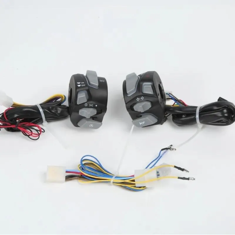 for NMAX VARIO CLICK Universal Motorcycle Modified Handlebar with Light and Seat Switch Accessories