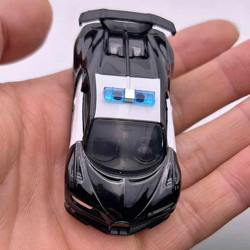 ทาคาระ โทมี่ หมายเลข 79 รถตำรวจบูกัตติ โมเดลโลหะผสม ของเล่นพร้อมโช้คอัพ คอลเลกชันใหม่ ของขวัญรถสุดหรูสำหรับเด็ก