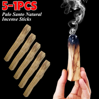 50-1PCS Palo Santo Natural Incense Sticks Wooden Aromatherapy Smudge Sticks No Smell for long-lasting application of Yoga Buddha