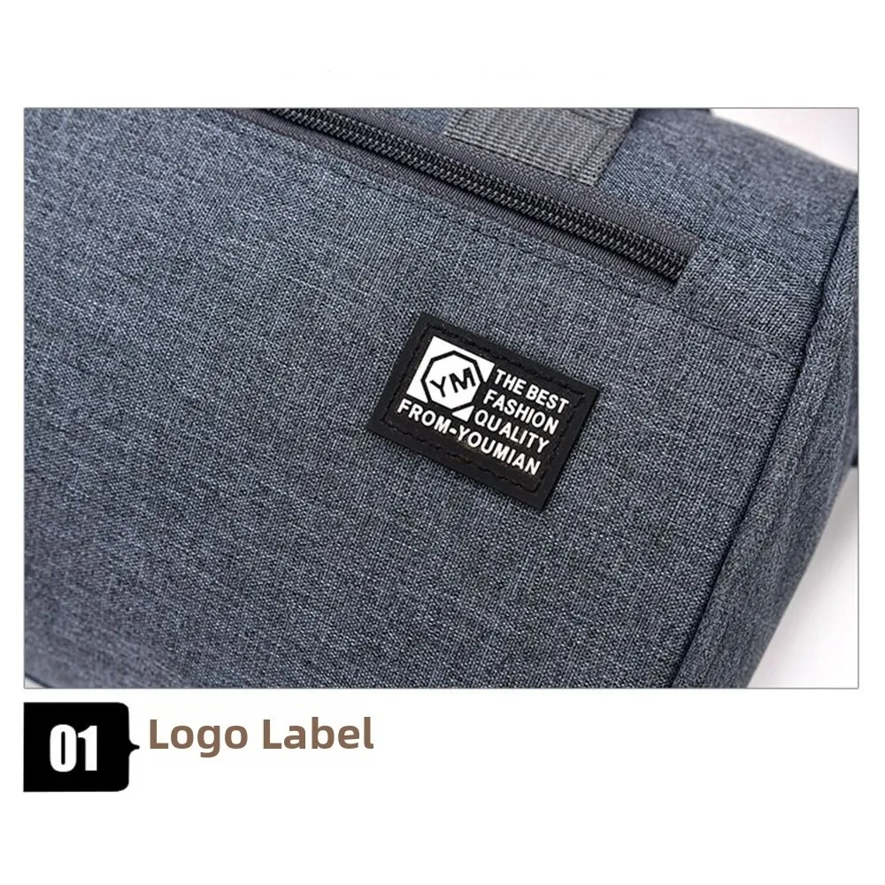 Portable Travel Duffel Bag Crossbody Waterproof Travel Luggage Bag Durable Large Capacity Gym Shoulder Bag Sports Accessories