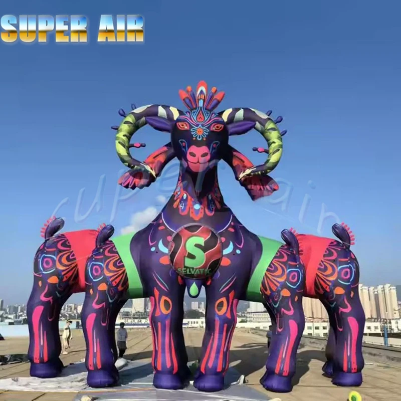 인기 디자인 8m 높이 대형 풍선 양치기 풍선 동물 모형 (쇼용)