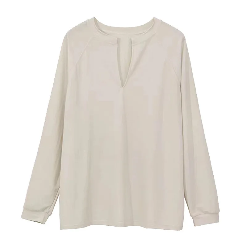 Water dance clothes, the same style for men and women, tide T street dance jazz dance top, solid color loose long-sleeved