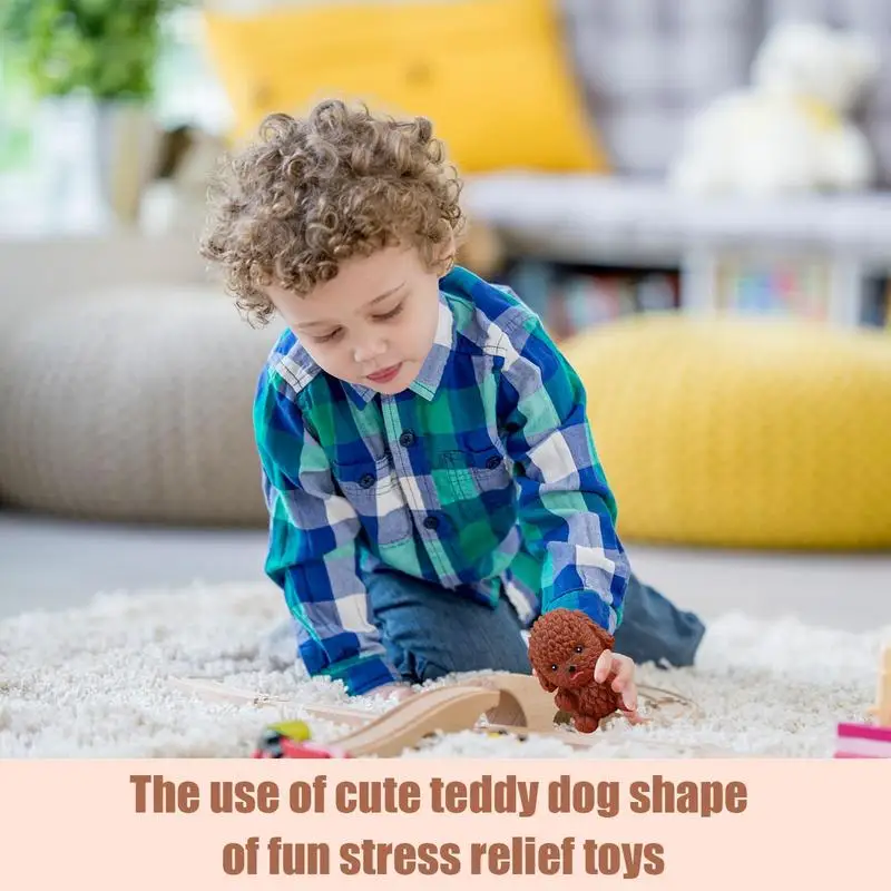 สุนัข Fidget ของเล่นเด็กน่ารักการ์ตูนจําลอง Sensory ลูกสุนัข Antistress ของเล่น Party Supplies สัตว์เล่นการศึกษาสําหรับ