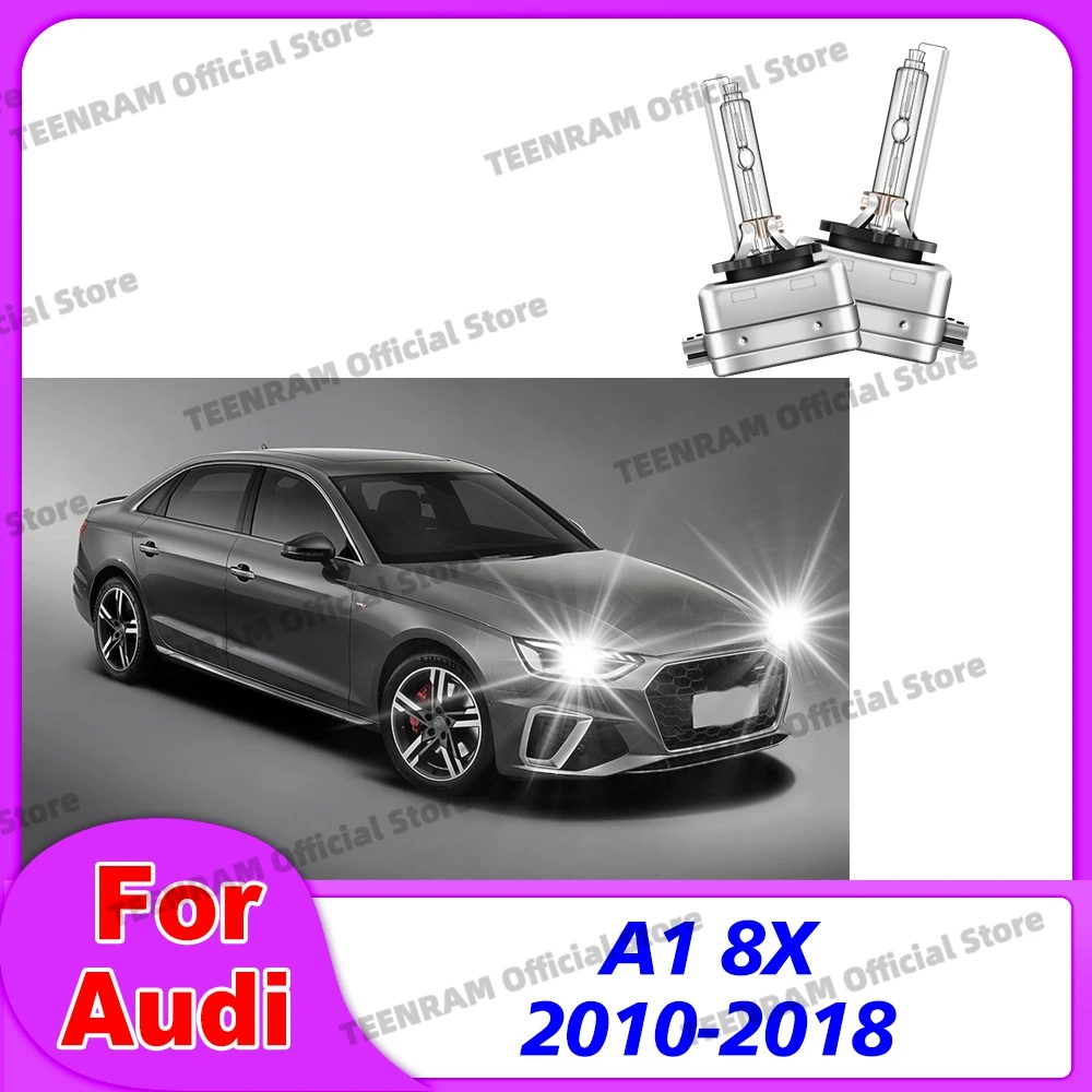 

2x для Audi A6 A5 A4 A3 A1 8X 2010-2018 авто HID ксеноновые фары D3 D3S 35W 6000K 8000K 10000K фары постоянного тока 12 В аксессуары