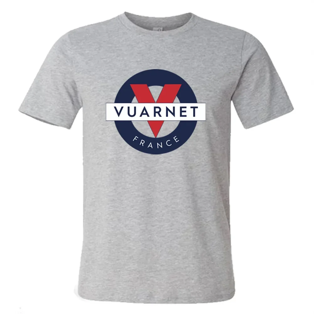 Vuarnet France Men's Grey T Shirt Size S to 5XL