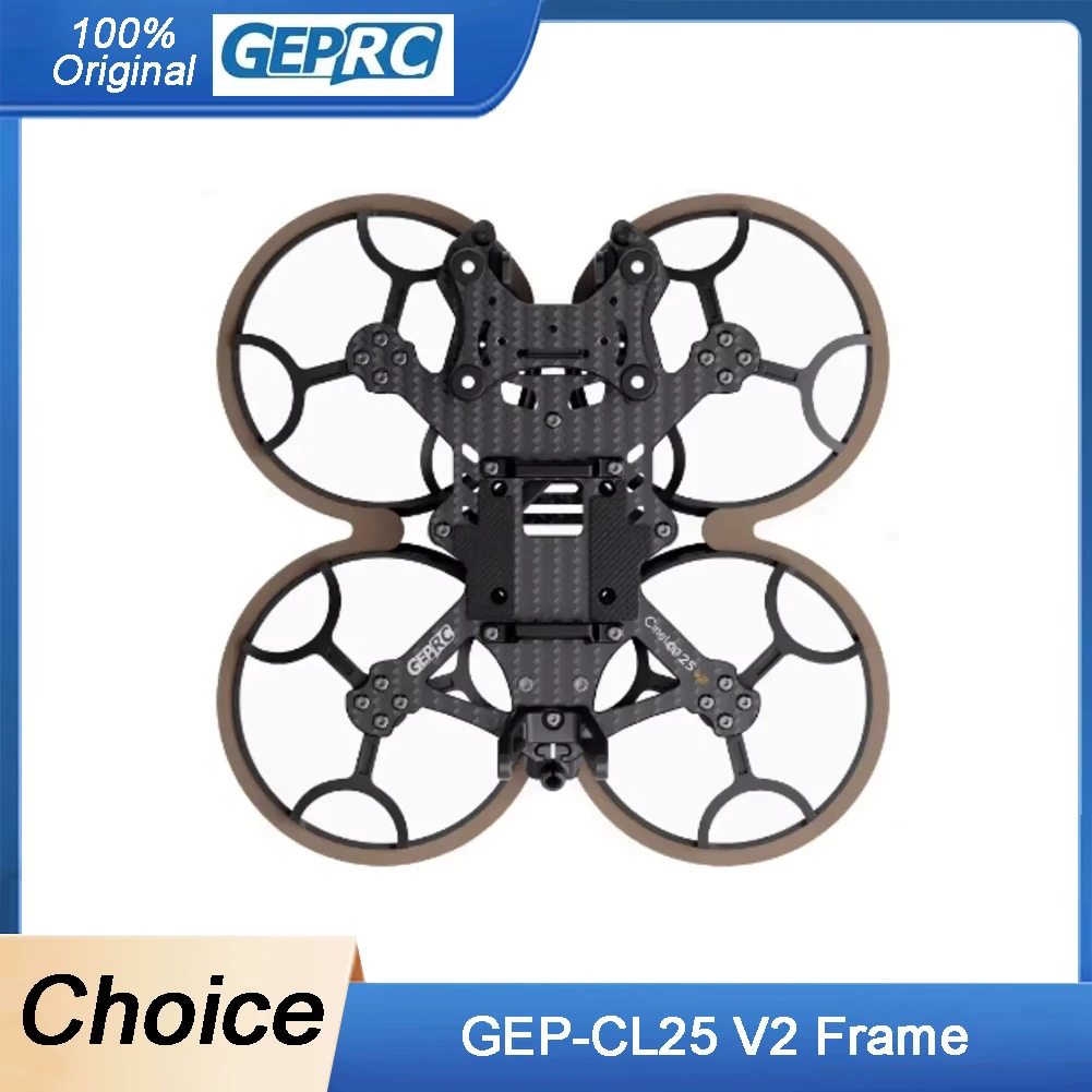 GEPRC Cinelog25 V2 GEP-CL25 V2 Frame - 2.5 Inch Quadcopter Propeller Base Parts Accessory for FPV Freestyle Racing Drone RC Tool