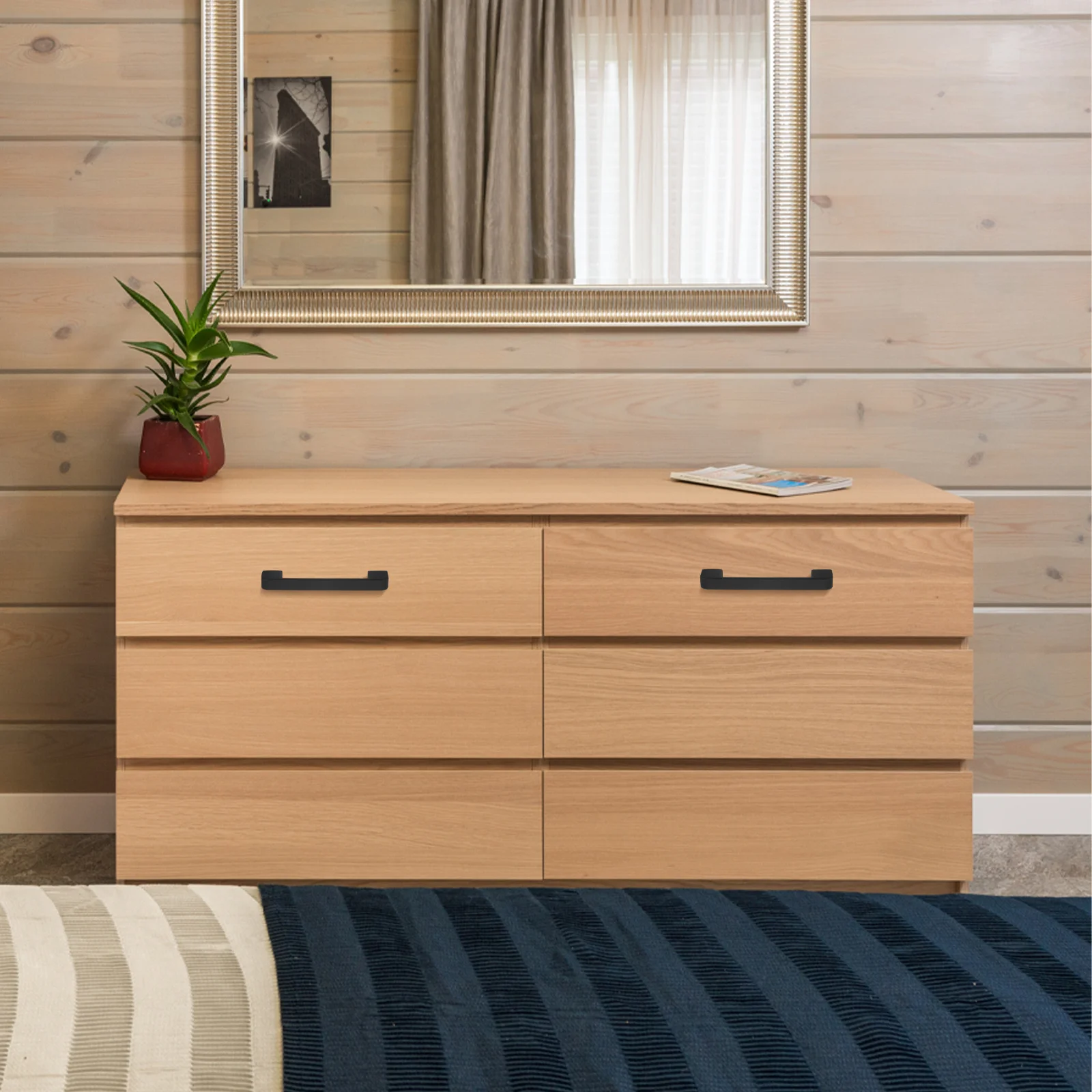 

Vintage Metal Door Handle Retro Cabinet Handle Furniture Cupboard Drawer Pulls Sturdy Durable Easy Grip Door Grip