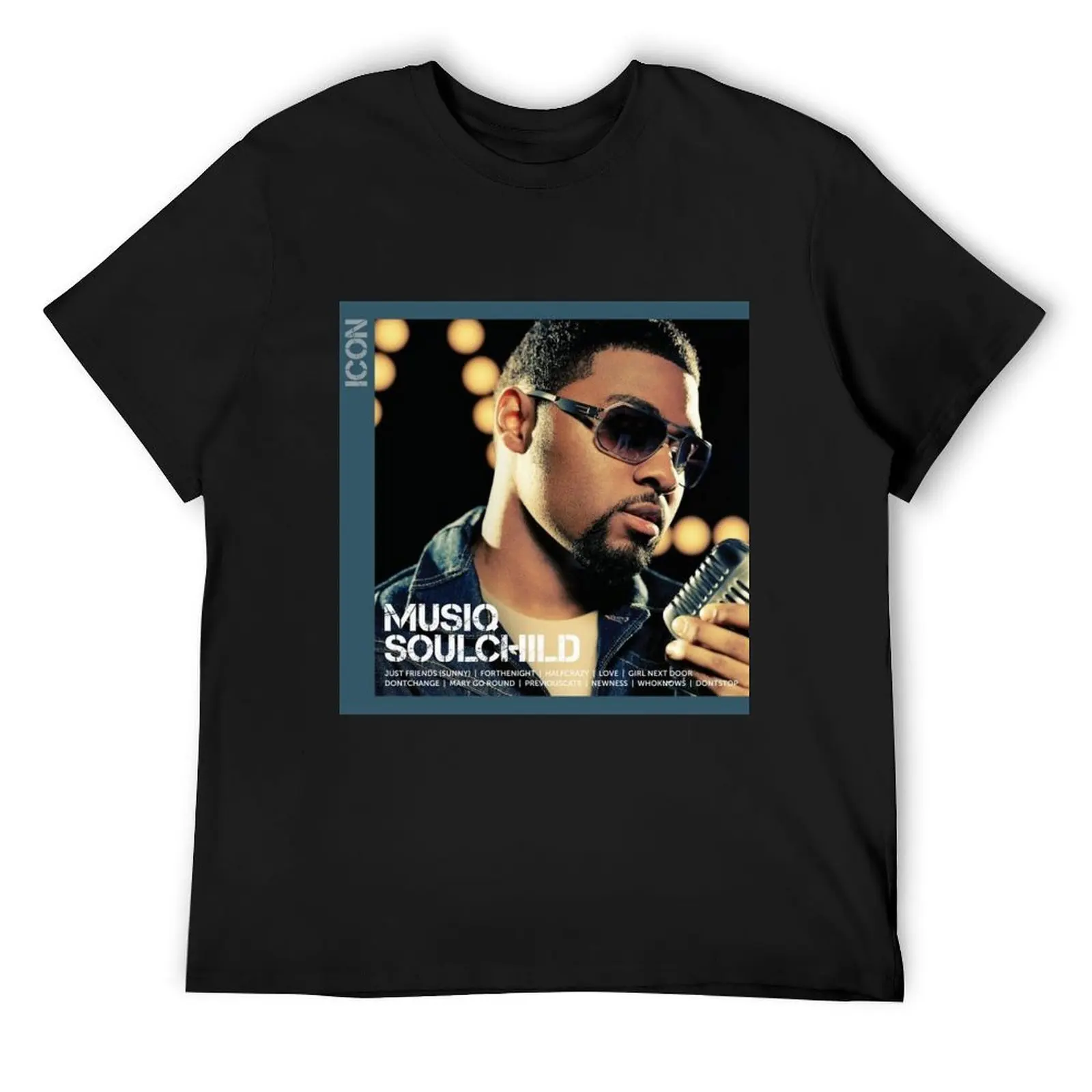 

Musiq Soulchild ICON T-Shirt plus size clothes anime stuff cotton graphic tees men t shirt