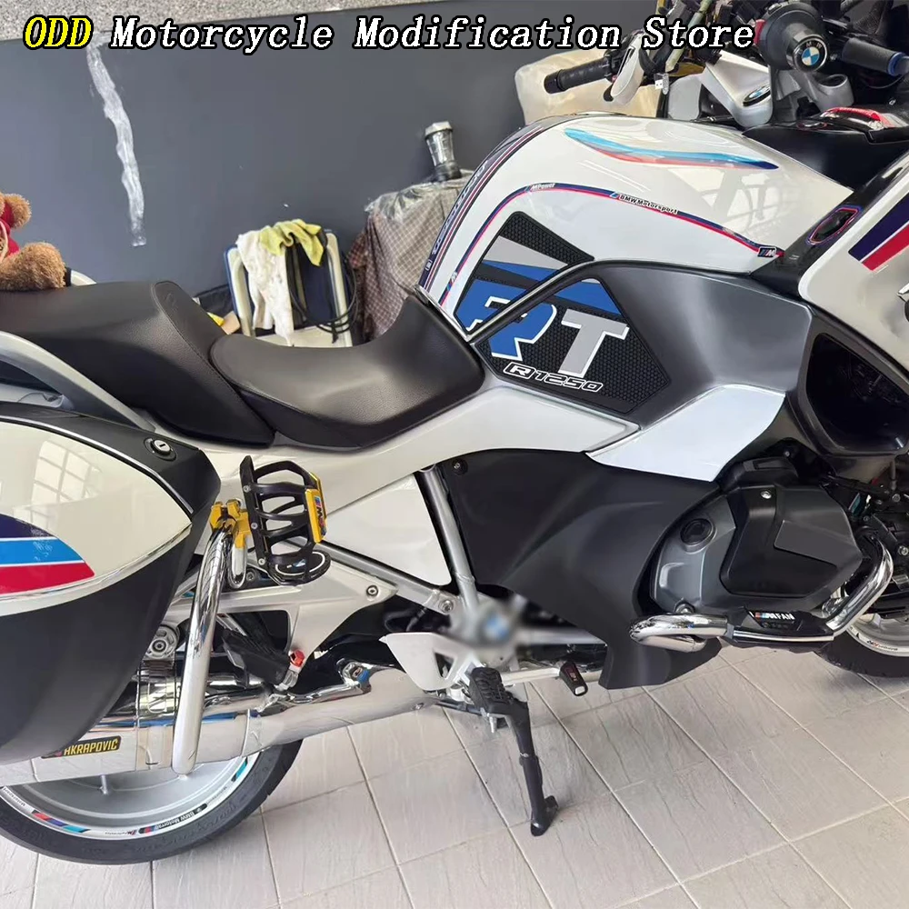 

2024 new fuel tank 3D rubber anti slip protection pad decorative fuel tank protection sticker FOR BMW R1250RT r1250rt 2020-2024