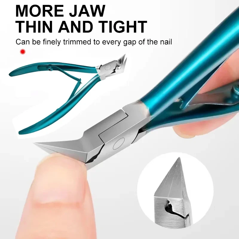 Toe Nail Clipper For Ingrown Or Thick Toenails Dead Skin Removal Trimmer   Professional Podiatrist Toenail Nipper Nail Cutter